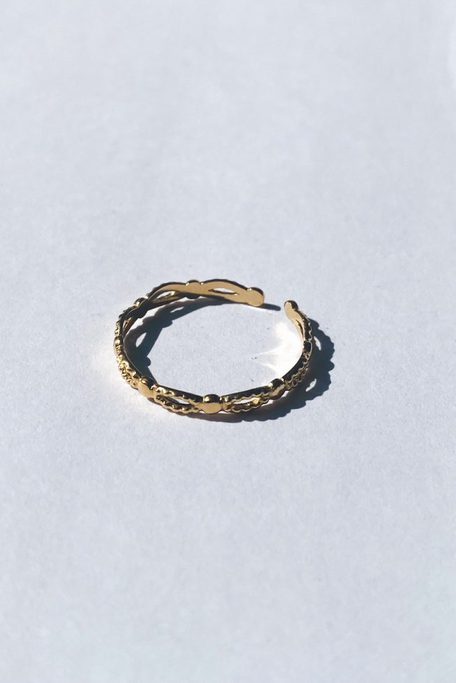 Small hoops ring | stainless steel