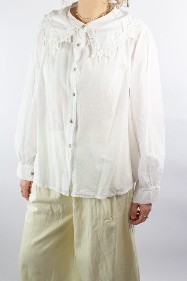 Leah cotton blouse