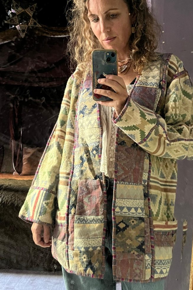 Vintage suzani jacket