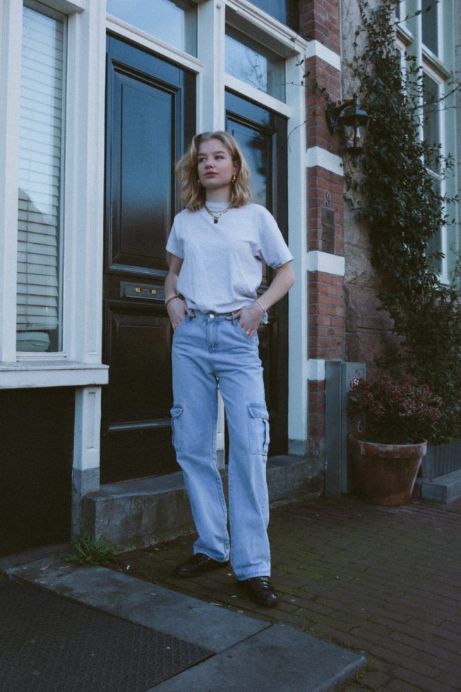 Vintage wide leg jeans